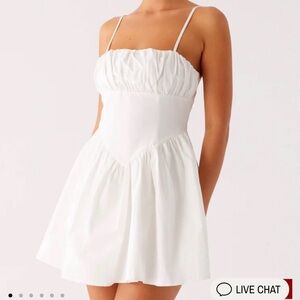 Peppermayo White Mini Dress